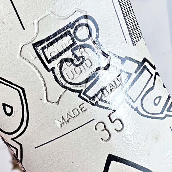 Emilio Pucci Rare Vibrant Logo Heeled Sandals - Picture 4 of 7